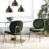 Jordana Round Side Chair In Malachite Green/Gold - Safavieh ACH6200D-SET2 1 Jordana Round Side Chair In Malachite Green/Gold - Safavieh ACH6200D-SET2 -Safavieh Homeware 187 ACH6200D SET2 ROOM