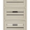 Sarina 5 Drawer Cabinet In Distressed Cream - Safavieh AMH5714C -Safavieh Homeware 187 AMH5714C FRONT