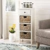 Michaela Drawer Side Table In Distressed White - Safavieh AMH5744B 2 Michaela Drawer Side Table In Distressed White - Safavieh AMH5744B -Safavieh Homeware 187 AMH5744B ROOM
