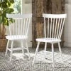Parker 17''H Spindle Dining Chair In White (Set Of 2) - Safavieh AMH8500A-SET2 1 Parker 17''H Spindle Dining Chair In White (Set Of 2) - Safavieh AMH8500A-SET2 -Safavieh Homeware 187 AMH8500A SET2 ROOM