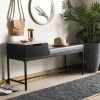 Maruka Bench W/ Storage In Light Oak/Grey - Safavieh BCH6401B -Safavieh Homeware 187 BCH6401B ROOM