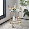 Sienna 2 Tier Round Bar Cart In Gold - Safavieh BCT8001B 2 Sienna 2 Tier Round Bar Cart In Gold - Safavieh BCT8001B -Safavieh Homeware 187 BCT8001B ROOM