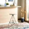Galexia Counter Stool In Silver Leaf - Safavieh BST3201B 1 Galexia Counter Stool In Silver Leaf - Safavieh BST3201B -Safavieh Homeware 187 BST3201B ROOM