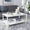 Noam Modern Coastal Bamboo Coffee Table In White - Safavieh COF3500A 1 Noam Modern Coastal Bamboo Coffee Table In White - Safavieh COF3500A -Safavieh Homeware 187 COF3500A ROOM