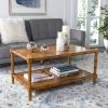 Noam Coastal Coffee Table In Brown - Safavieh COF3500B
