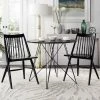 Wren 19"H Spindle Dining Chair In Black (Set Of 2) - Safavieh DCH1000A-SET2 2 Wren 19"H Spindle Dining Chair In Black (Set Of 2) - Safavieh DCH1000A-SET2 -Safavieh Homeware 187 DCH1000A SET2 ROOM