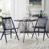 Wren 19"H Spindle Dining Chair In Navy (Set Of 2) - Safavieh DCH1000E-SET2 -Safavieh Homeware 187 DCH1000E SET2 ROOM