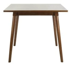 Simone Square Dining Table In Walnut - Safavieh DTB9200A