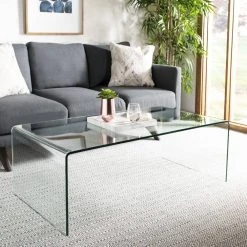 Willow Coffee Table In Clear - Safavieh FOX6014A