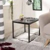 Baize End Table In Black - Safavieh FOX6023B -Safavieh Homeware 187 FOX6023B ROOM
