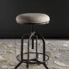 Wildomar Swivel Stool In Beige - Safavieh FOX6226C 1 Wildomar Swivel Stool In Beige - Safavieh FOX6226C -Safavieh Homeware 187 FOX6226C ROOM