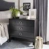 Lorna 3 Drawer Contemporary Night Stand In Black - Safavieh FOX6232A 2 Lorna 3 Drawer Contemporary Night Stand In Black - Safavieh FOX6232A -Safavieh Homeware 187 FOX6232A ROOM