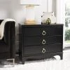 Hannon 3 Drawer Contemporary Nightstand In Black - Safavieh FOX6306B 2 Hannon 3 Drawer Contemporary Nightstand In Black - Safavieh FOX6306B -Safavieh Homeware 187 FOX6306B ROOM