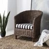 Omni Rattan Barrel Chair In Brown/Black/White - Safavieh FOX6501D 2 Omni Rattan Barrel Chair In Brown/Black/White - Safavieh FOX6501D -Safavieh Homeware 187 FOX6501D ROOM
