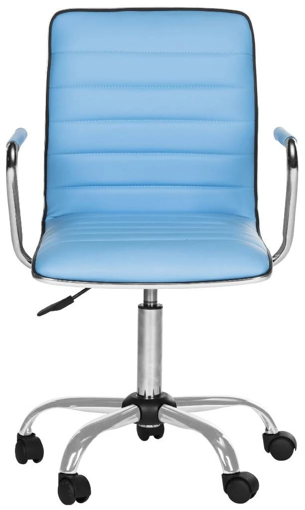 Jonika Desk Chair In Blue - Safavieh FOX7520E 3 Jonika Desk Chair In Blue - Safavieh FOX7520E