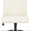 Scarlet Desk Chair In Cream - Safavieh MCR1028B -Safavieh Homeware 187 MCR1028B FRONT