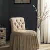 Allie Vanity Chair In Beige - Safavieh MCR4201B
