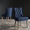 Abby 19''H Tufted Side Chairs In Steel Blue/White Wash (Set Of 2) - Safavieh MCR4701P-SET2 2 Abby 19''H Tufted Side Chairs In Steel Blue/White Wash (Set Of 2) - Safavieh MCR4701P-SET2 -Safavieh Homeware 187 MCR4701P SET2 ROOM
