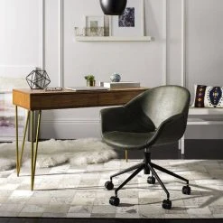 Ember Office Chair In Green/Black - Safavieh OCH7002A