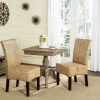 Luz 18''H Wicker Dining Chair In Natural (Set Of 2) - Safavieh SEA8016A-SET2 1 Luz 18''H Wicker Dining Chair In Natural (Set Of 2) - Safavieh SEA8016A-SET2 -Safavieh Homeware 187 SEA8016A SET2 ROOM