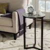 Zaira End Table In Grey - Safavieh TRB1000E