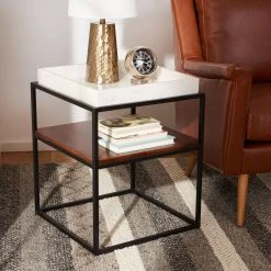 KYA 2 TIER ACCENT TABLE - Safavieh ACC3709A 14 KYA 2 TIER ACCENT TABLE - Safavieh ACC3709A -Safavieh Homeware 187 acc3709a 2