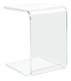 UPTON ACRYLIC SIDE TABLE - Safavieh ACC8001A