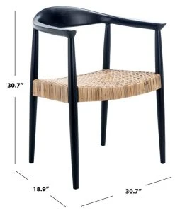 EYRE RATTAN PEEL ACCENT CHAIR - Safavieh ACH1008A -Safavieh Homeware 187 ach1008a 7