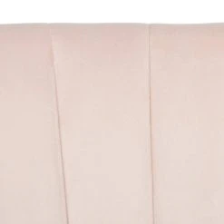 June Mid Century Accent Chair In Pale Pink/Natural - Safavieh ACH4500B -Safavieh Homeware 187 ach4500b detail