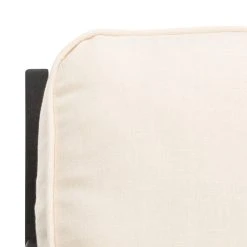 Nico Mid Century Accent Chair In Bone White/Black - Safavieh ACH4501A 12 Nico Mid Century Accent Chair In Bone White/Black - Safavieh ACH4501A -Safavieh Homeware 187 ach4501a detail