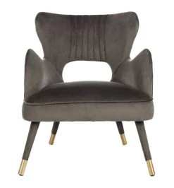 Blair Wingback Accent Chair In Shale - Safavieh ACH4504A
