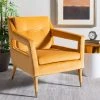 Mara Tufted Accent Chair In Marigold - Safavieh ACH4505B