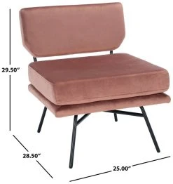 KERMIT ACCENT CHAIR - Safavieh ACH6210A -Safavieh Homeware 187 ach6210a 9