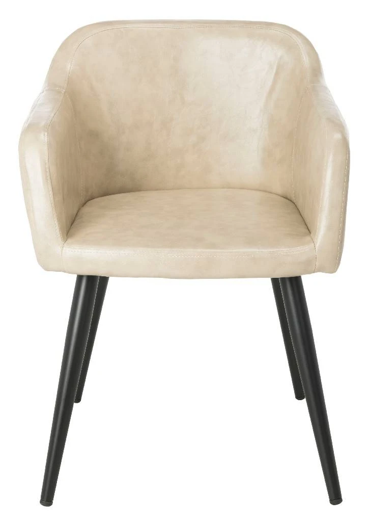Adalena Accent Chair In Beige - Safavieh ACH7500B 6 Adalena Accent Chair In Beige - Safavieh ACH7500B - Image 4