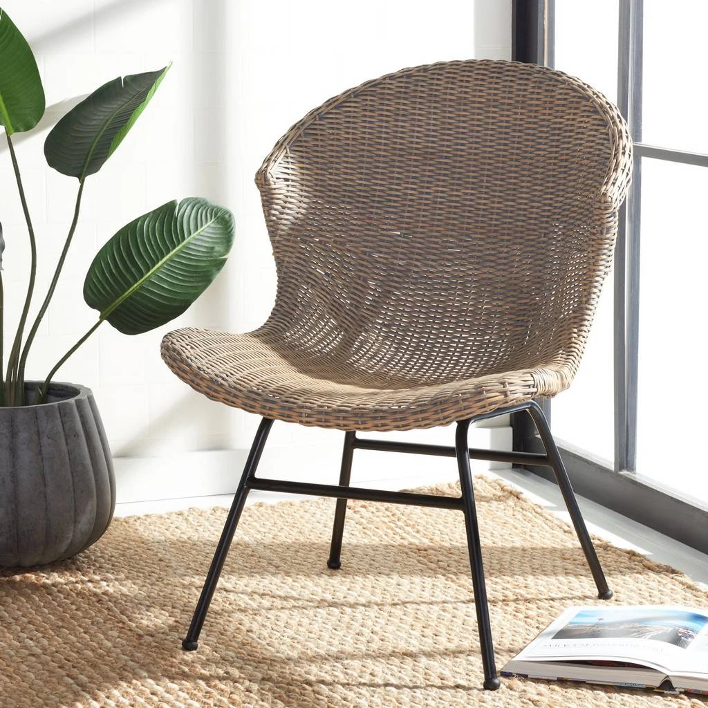 POLINA RATTAN ACCENT CHAIR - Safavieh ACH9902A 5 POLINA RATTAN ACCENT CHAIR - Safavieh ACH9902A - Image 3