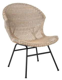 POLINA RATTAN ACCENT CHAIR - Safavieh ACH9902A 17 POLINA RATTAN ACCENT CHAIR - Safavieh ACH9902A -Safavieh Homeware 187 ach9902a 3
