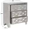 TASHA 3 DRAWER CHEST - Safavieh AMH1505A -Safavieh Homeware 187 amh1505a 1