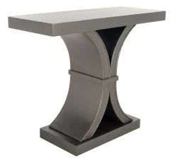 Dryden Console In Distressed Black - Safavieh AMH1509A -Safavieh Homeware 187 amh1509a side