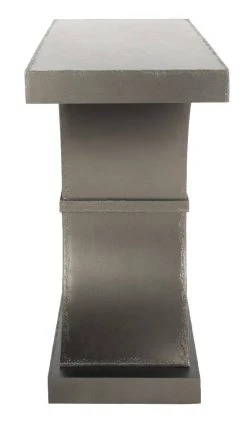Dryden Console In Distressed Black - Safavieh AMH1509A -Safavieh Homeware 187 amh1509a side2