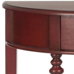 David Console W/ Storage Drawer In Dark Brown - Safavieh AMH4111A -Safavieh Homeware 187 amh4111a swatch
