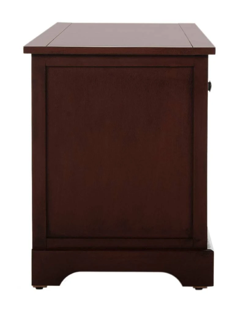 Damien 3 Drawer Storage Bench In Red - Safavieh AMH5701E 9 Damien 3 Drawer Storage Bench In Red - Safavieh AMH5701E - Image 7