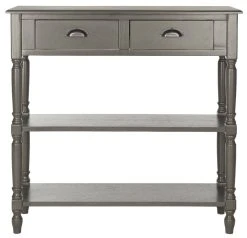 Salem Console Table W/ Storage In Grey - Safavieh AMH5732A