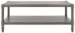 Bela Coffee Table In Grey - Safavieh AMH5734A -Safavieh Homeware 187 amh5734a front