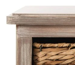 Rooney Entertainment Unit In Vintage White - Safavieh AMH5745E -Safavieh Homeware 187 amh5745e detail