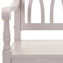 Benjamin Bench In Quartz Grey - Safavieh AMH6500C -Safavieh Homeware 187 amh6500c swatch