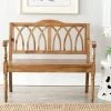 Benjamin Bench In Oak - Safavieh AMH6500E -Safavieh Homeware 187 amh6500e room