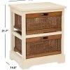 JACKSON 2 DRAWER STORAGE UNIT - Safavieh AMH6503A -Safavieh Homeware 187 amh6503a 1