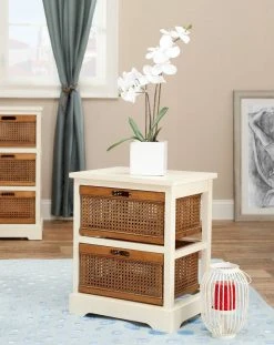 JACKSON 2 DRAWER STORAGE UNIT - Safavieh AMH6503A 9 JACKSON 2 DRAWER STORAGE UNIT - Safavieh AMH6503A -Safavieh Homeware 187 amh6503a 2