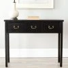 Cindy Console W/ Storage Drawers In Black - Safavieh AMH6568B 2 Cindy Console W/ Storage Drawers In Black - Safavieh AMH6568B -Safavieh Homeware 187 amh6568b room
