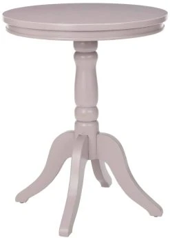 Vivienne Round Top Side Table In Quartz Grey - Safavieh AMH6579A